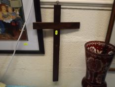 A Mahogany Crucifix