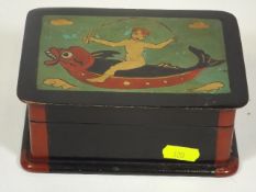 A Chinese Hand Painted Box