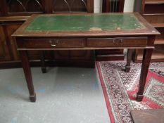 A C.1900 Mahogany Desk For Restoration