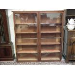 A 19thC. Mahogany Cased Glazed Bookcase