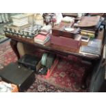 A Victorian Mahogany Dining Table With Winder