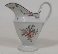 An Early 19thC. Newhall Creamer, Glazed Over Chip
