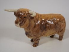 A Beswick Highland Cow
