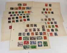 Six Loose World Stamps Sheets From 19th To 20thC.