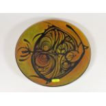 A Poole Aegean Dish With Fish Design