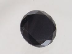 A 9.46ct Unmounted Black Diamond