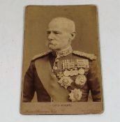 A 19thC. Photo Of Lord Roberts, Winner Of Victoria