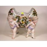 A 19thC. Plaue Continental Porcelain Centrepiece,