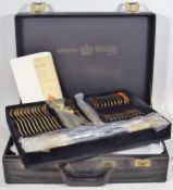 108 Piece Solingen Gold Plated Cutlery Set With Or