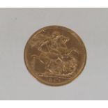 A 1892 Full Gold Sovereign