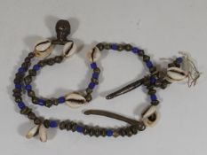 A 19thC. African Bronze Fertility Necklace