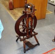 A Victorian Spinning Wheel