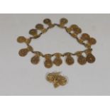 A Victorian Necklace Made From Verge Watch Parts &