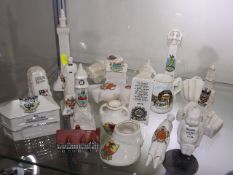 A Large Quantity Of Mixed Crested Ware Items