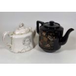 Two Commemorative Teapots