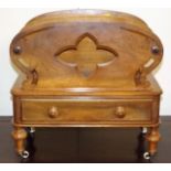 A 19thC. Walnut Canterbury