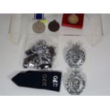 A Police Silver Medal, A Bravery Medal & Related I