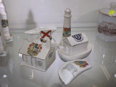 A Quantity Of Cornwall Related Crested Ware