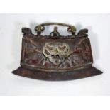 A 17thC. Tibetan Flint Purse In Fine Condition