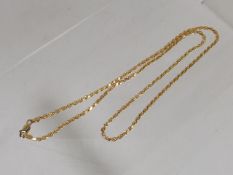 A 9ct Gold Necklace