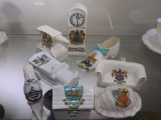 A Quantity Of Devon Related Crested Ware