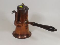 A 19thC. Copper Water Pot