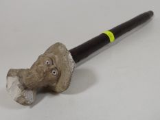 A German Style Meerschaum Long Pipe, Some Faults