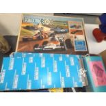 A Vintage Scalextric Set With Transformer & Access