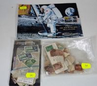 Moon Landing First Day Cover & Loose Stamps Includ