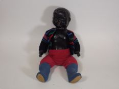 A Vintage Black Baby Doll, Some Faults