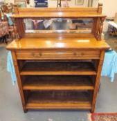 A Late 19thC. Gillow & Co. Oak Bookcase With Drawe