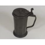 A 19thC. Pewter Tankard