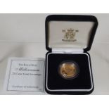 A 1913 Full Gold Proof Sovereign