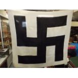 German WW2 Third Reich Swastika Flag From German T