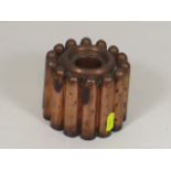 A Victorian Copper Jelly Mould