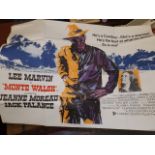 A Large Vintage Film Poster & One Other