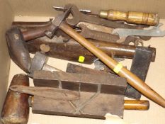 A Craftsman's Hammer & Other Old Tools