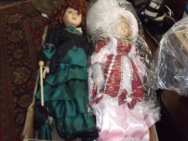 Two Modern Collectors Dolls
