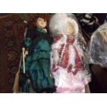 Two Modern Collectors Dolls