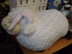 A Stuffed Sheep Toy