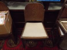Four Art Deco Style Chairs