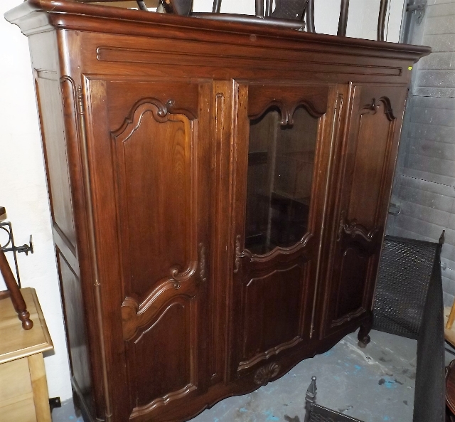 A C.1900 French Armoire Wardrobe