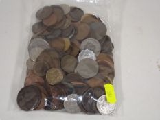 A Bagged Quantity Of Various Coinage