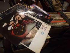 Two Boxes Of Quantity Of Big Band & Jazz Type Viny