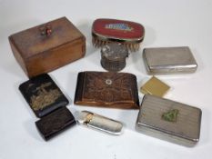 A Japanese Cigarette Case, Other Boxes & Related I