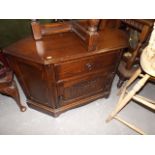 An Oak Entertainment Cabinet/ TV Stand