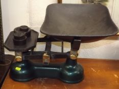 A Large Set Of Weighing Scales