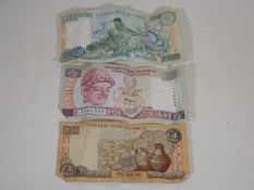Sixteen Pounds Of Cypriot Bank Notes