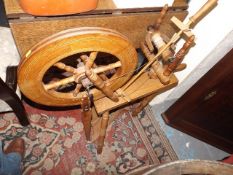 A Vintage Spinning Wheel