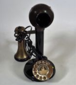 A Vintage Style Candlestick Telephone